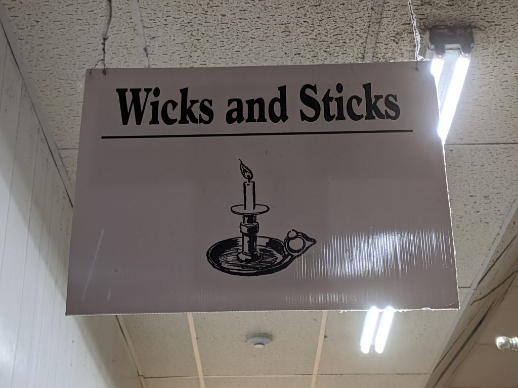 WICKS & STICKS Booth's Corner